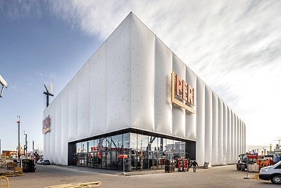 Exhibition hall from the outside
