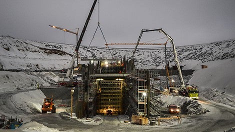 Kostnadseffektiva och säkra system samt lösningar för arbete med stora betongkonstruktioner.