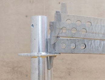 Wieża podporowa PERI UP Flex MD - Łatwy i bezpieczny montaż dzięki technologii &quot;Gravity Lock&quot;