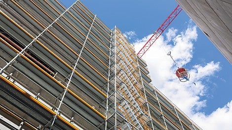 Dem Credo, Gerüstbauprojekte wirtschaftlicher, schneller und sicherer zu machen, verschreibt sich der Gerüst- und Schalungshersteller PERI seit nunmehr 25 Jahren.