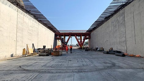 Mycket bra betongytor som reslutat av VARIO väggform