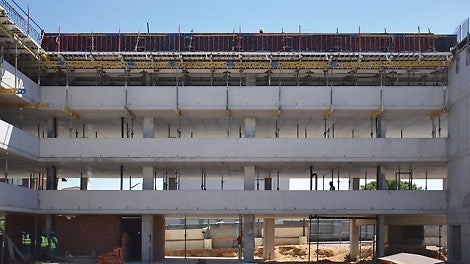 Total formwork solution for upmarket apartment building