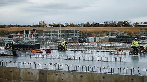 Decking for shoring constructed with PERI PSF plywood, offering multiple reuses, a high-quality finish, and cost efficiency.