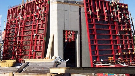 Prosjektet består av studentboliger, bibliotek og kontorlokaler. 