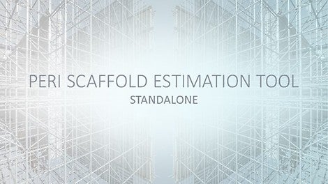 PERI QuickSolve is the fast and easy application for the planning of simple layouts.