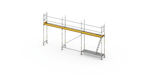 Система PERI UP Easy является часть системы PERI UP, что означает полную универсальность и совместимость со всем семейством PERI UP. 