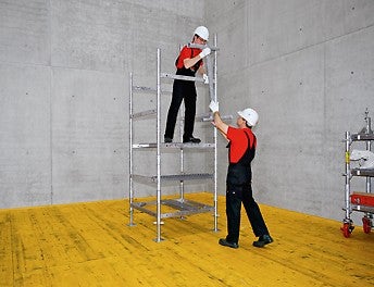 The stacking frame weighs less than 7 kg which facilitates ergonomic and fast assembly.<br/>