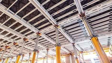 SKYMAX – i laeraketis andis projekti edusse märkimisväärse panuse.<br/>(Photo: PERI GmbH)<br/>