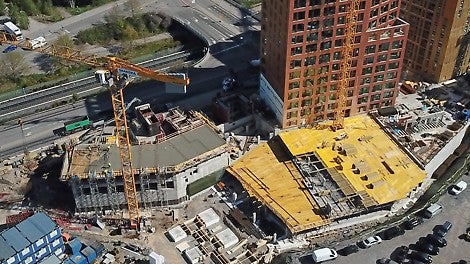 Atlas (vas.) ja Delfiiniparkki valmistuvat aivan Vuosaaren keskustaan.