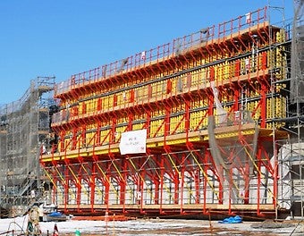 CB240クライミング作業足場 設置完了