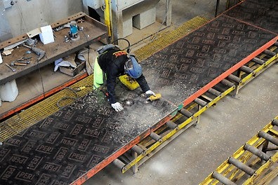 PERI offer cleaning and repair services to keep formwork in good working order.