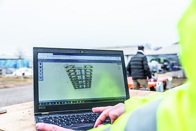 Herramienta digital SET para andamios