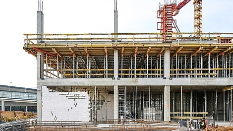 Airport City Gdańsk Zespół budynków biurowo - usługowych z niezbędną infrastrukturą techniczną i drogową - etap I (budynek B I &quot;Alpha&quot;) przy ulicy Słowackiego w Gdańsku