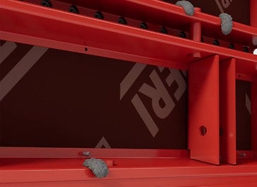 Easy - Pre-drilled holes spaced at 2&quot; increments