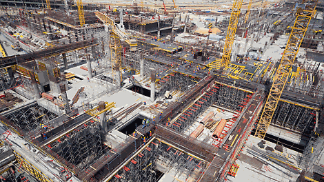 Construction of the new Transportation Centre 