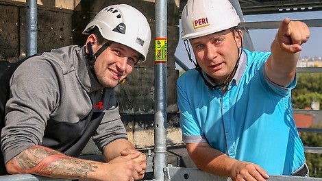 Ścisła współpraca pomiędzy monterami i technologami PERI gwarantowała sukces!