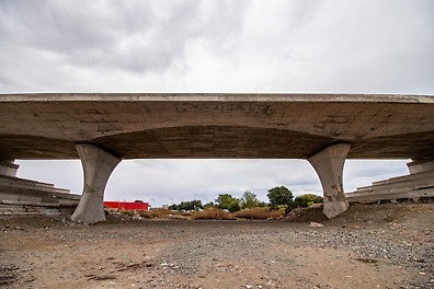 Съоръжението след декофриране 