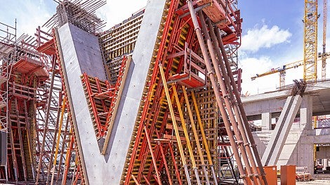 New building Terminal 3, Airport, Frankfurt/Main, Germany