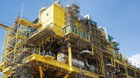 CA-KU-A1 has a weight of 23,900 tonnes and can compress around 450 MMcf of sour gas per day.