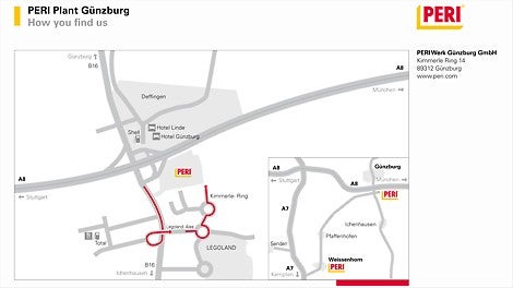PERI Werk Günzburg GmbH <br/>Kimmerle Ring 14 <br/>89312 Günzburg <br/>www.peri.com<br/>