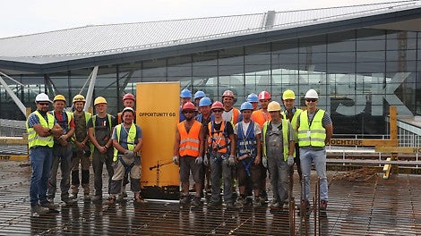 Airport City Gdańsk Zespół budynków biurowo - usługowych z niezbędną infrastrukturą techniczną i drogową - etap I (budynek B I &quot;Alpha&quot;) przy ulicy Słowackiego w Gdańsku