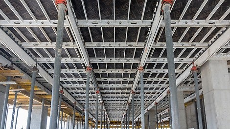 Lagani paneli i praktične dimenzije SKYDECK oplate povećale su radni učinak na gradilištu i značajno ubrzale gradnju