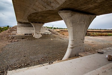 Съоръжението след декофриране 