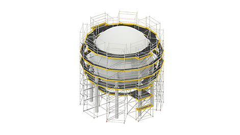 Уникальная комбинация жестких и подвижных соединений в безболтовой технологии позволяет вертикальным и горизонтальным элементам автоматически вставать в любой угол наклона.