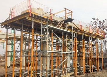 Подпорно скеле за ригел - МULTIPROP кули и PROKIT система за безопасност