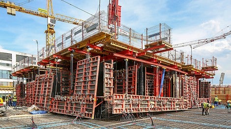 Ostatnia faza inwestycji 35-piętrowy wieżowiec Generation Park Y o wysokości 140 m.