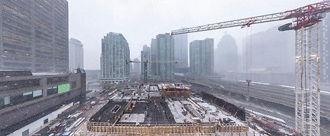 La Sky Tower será la torre residencial más alta de Canadá, con 105 pisos y una altura total de 345 metros.