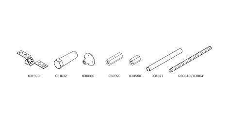 Forankring ensidig SB støttebukk 20 mm