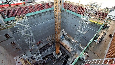 PERI UP Rosett Flex Trappetårn 75 cm Alu