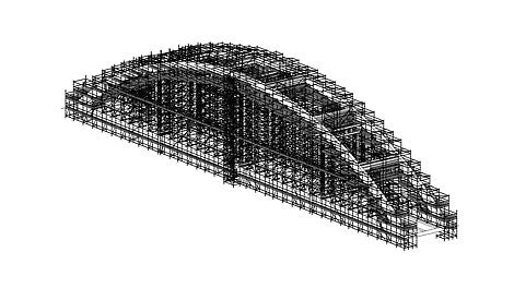 Die 3D-Planung der PERI Ingenieure und die Anpassungsfähigkeit des PERI UP Flex Modulgerüstsystems waren Grundlage für die Gerüst- und Brückenmontage im geplanten Zeitrahmen.