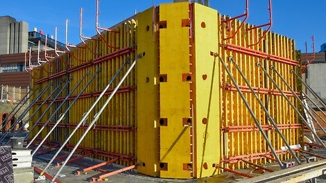 VARIO GT24 Vægforskalling med specialforme til hjørner