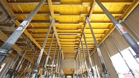 Deckenschalung mit MULTIFLEX