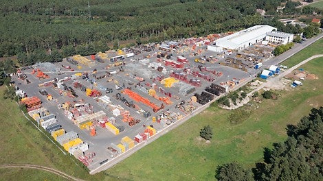 Luftbild PERI Niederlassung Berlin