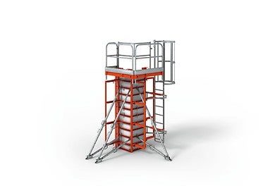 Mit der QUATTRO lassen sich quadratische und runde Säulenformate effizient realisieren, dank einfacher Elementverbindungen und der Versetzungsmöglichkeit als komplette Einheit<br/>