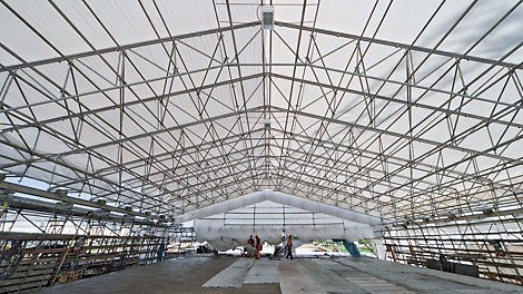 Reliable protection against the effects of the weather increase the efficiency and the quality of the site results.