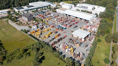 Luftbild Garstedt / Nordheide PERI Niederlassung Hamburg