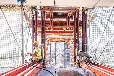 During the construction of the DC Tower 2 in Vienna, PERI&#039;s comprehensive safety portfolio is providing optimum protection on the construction site - a decisive contribution to the safe and efficient realisation of one of Austria&#039;s tallest buildings to date.