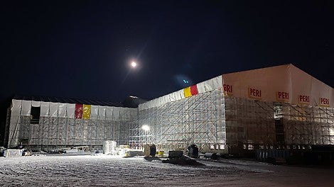 Kailas-talon kaikki kolme vaihetta valmiina.