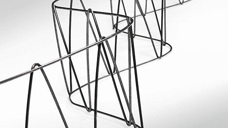 Metāla starpsietu stiegrojuma ierobežotāji / distanceri.