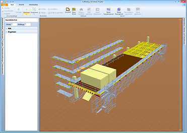 Der Rüstassistent ermöglicht auch bei komplexen Gebäuden einen schnellen Rüstvorschlag.