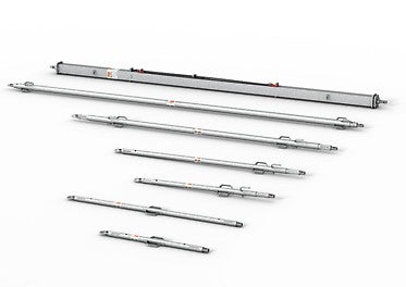 Die Richtstütze RS dient der lotgerechten Ausrichtung und Ableitung von Windlasten bei Wand- und Säulenschalungen, sowie dem Abstützen von Gerüsten <br/>