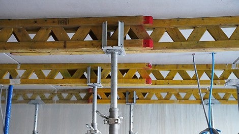 PERI har levererat stämp, balk, och väggstöd till projektet