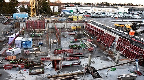 Rosenvinge Park i Moss, Østfold.