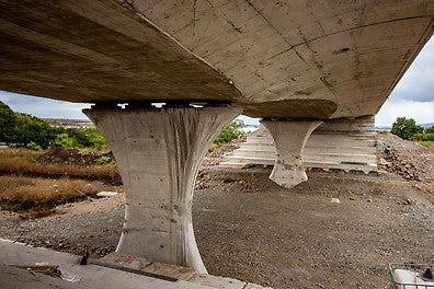 Съоръжението след декофриране 