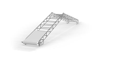 LGS standard components are the basis for variable roof shapes.