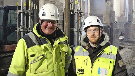 Kari Suomala, E.M.Pekkinen Oy ja Jesse Julin, PERI Suomi Ltd Oy